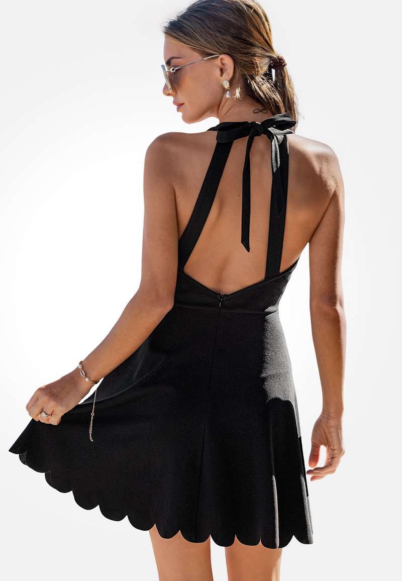 sachin and babi light blue dress Black Rose Rib Tank Dress