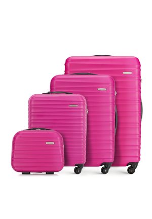 WITTCHEN LUGGAGE SET WITH WASH BAG FROM ABS - Luggage set - pink