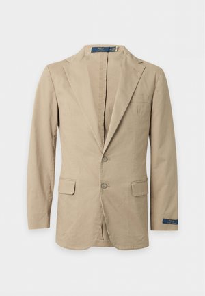 Polo Ralph Lauren, POLO UNCONSTRUCTED MODERN FIT JACKET - Veste de costume - monument tan