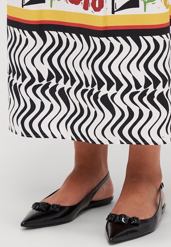 ZENITH - Maxi skirt - bianco2