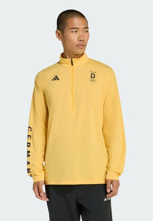 TEAM D HALF ZIP LONGSLEEVE LIGHT SHIRT - Pitkähihainen paita - semi spark