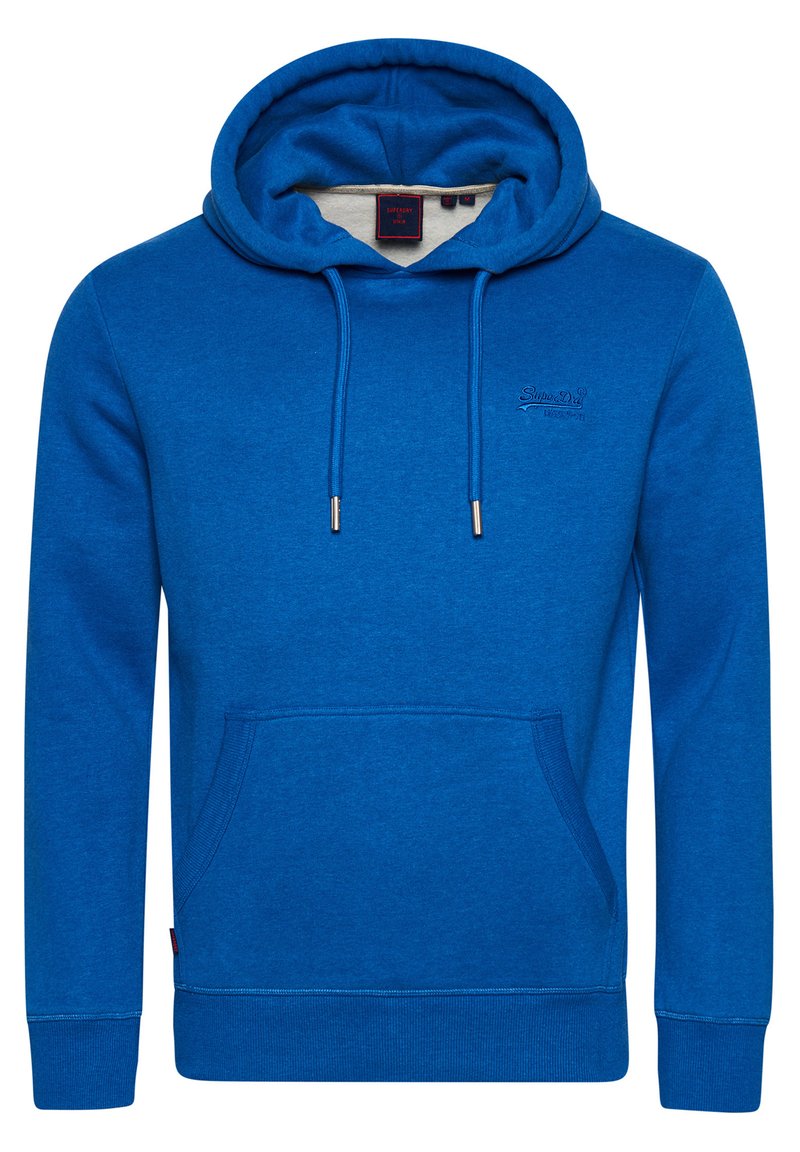 Superdry VINTAGE - Hoodie - varsity blue marl/dark blue - Zalando.de