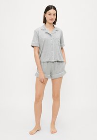 Polo Ralph Lauren SHORT SLEEVE PJ - Conjunto de pijama - heather grey