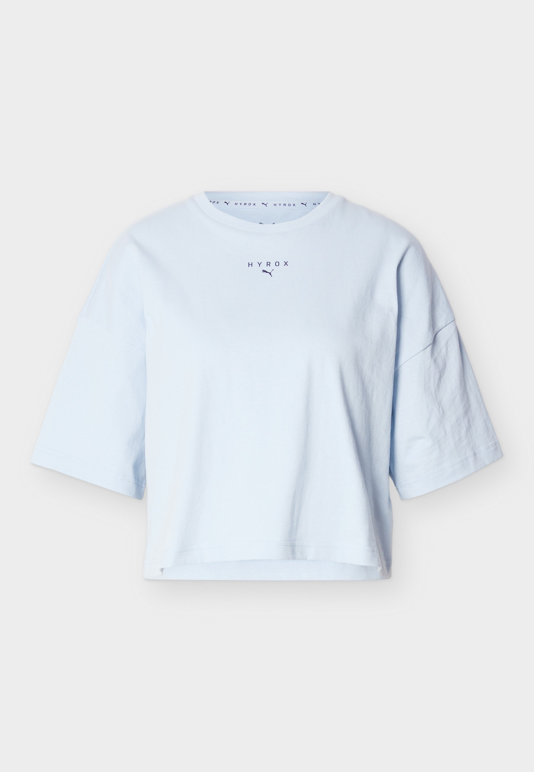 PUMA X HYROX CROPPED - Triko s potiskem - lucite