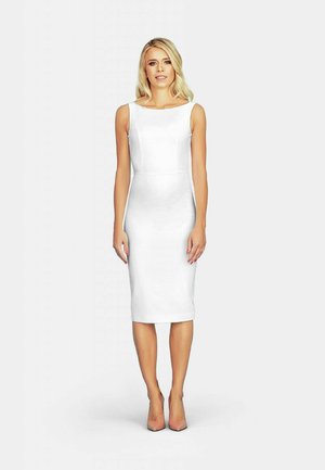 MARGARET - Shift dress - white