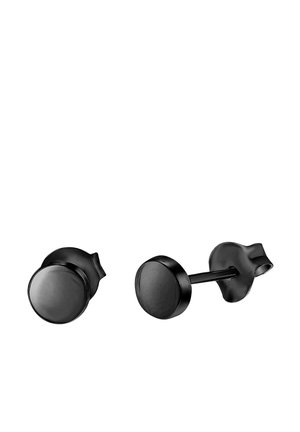 925 SILVER - Oorbellen - black