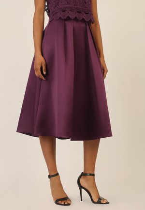 Apart A-line skirt - dunkel lila