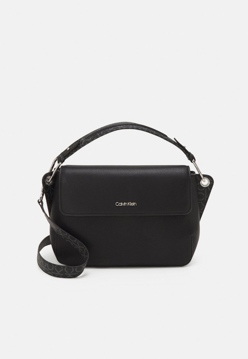 Calvin Klein ACCENT FLAP Handtasche black/schwarz meliert Zalando.at