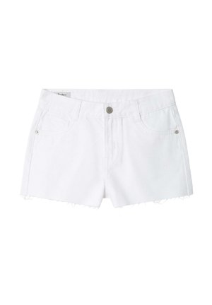 PATTY - Shorts vaqueros - clean white rigid