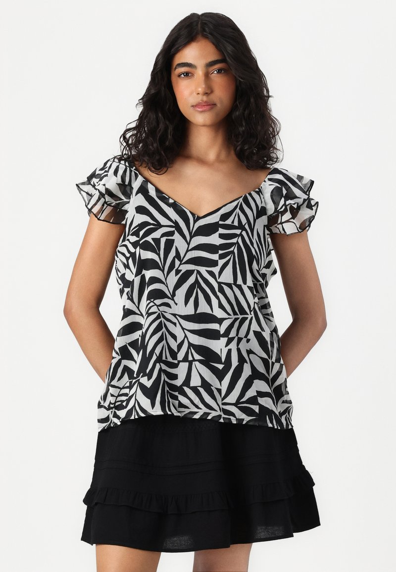 Vero Moda VMPRETTY SHORT SKIRT A-line skirt black