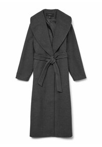Manteau Long VERO MODA VMANNE - Coupe Féminine, Ceinture, Col à Revers, Doublé, Pour Hiver élégant
