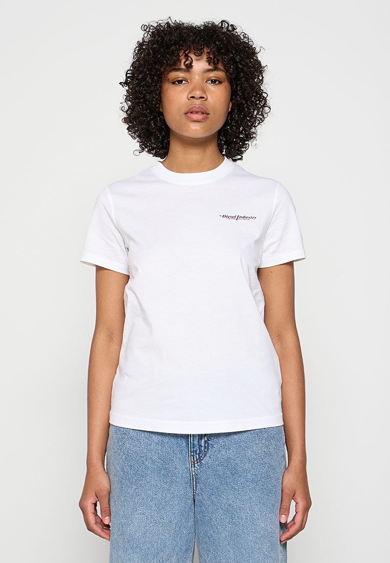 Diesel T-shirt basic wit