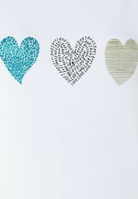 More & More Camiseta estampada - white