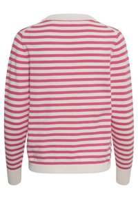 Part Two GERTIE - Svetr - claret red stripe