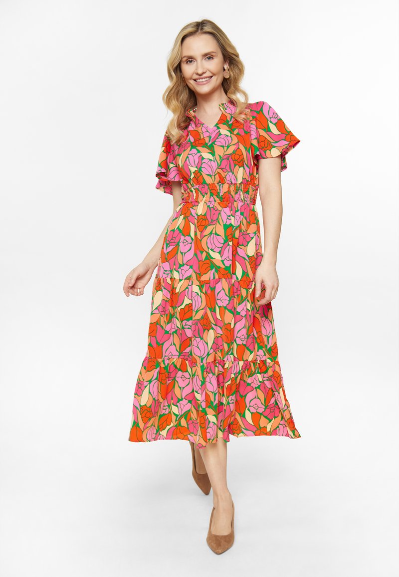 usha Nappali ruha - red multicolor