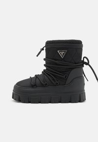 Guess OLSY - Stivaletti con plateau - black/nero Guess OLSY - Stivaletti con plateau - black/nero