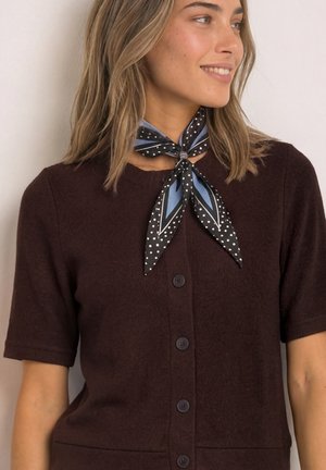 Street One, BANDANA WITH STYLING RING - Écharpe - northern blue