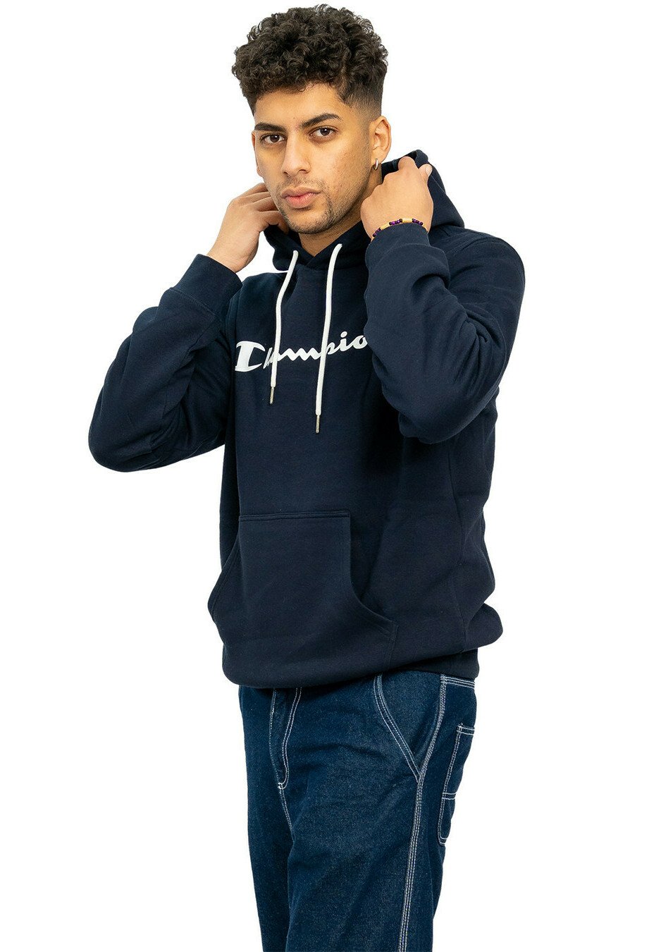 Champion SUDADERA - Jersey con capucha - blue/azul - Zalando.es
