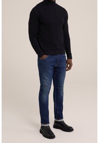 WE Fashion Stickad tröja - black