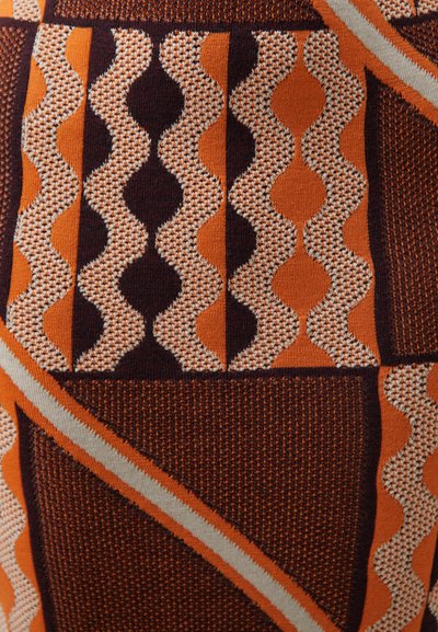 Ahluwalia TAFII DRESS - Φόρεμα σε ίσια γραμμή - red/orange