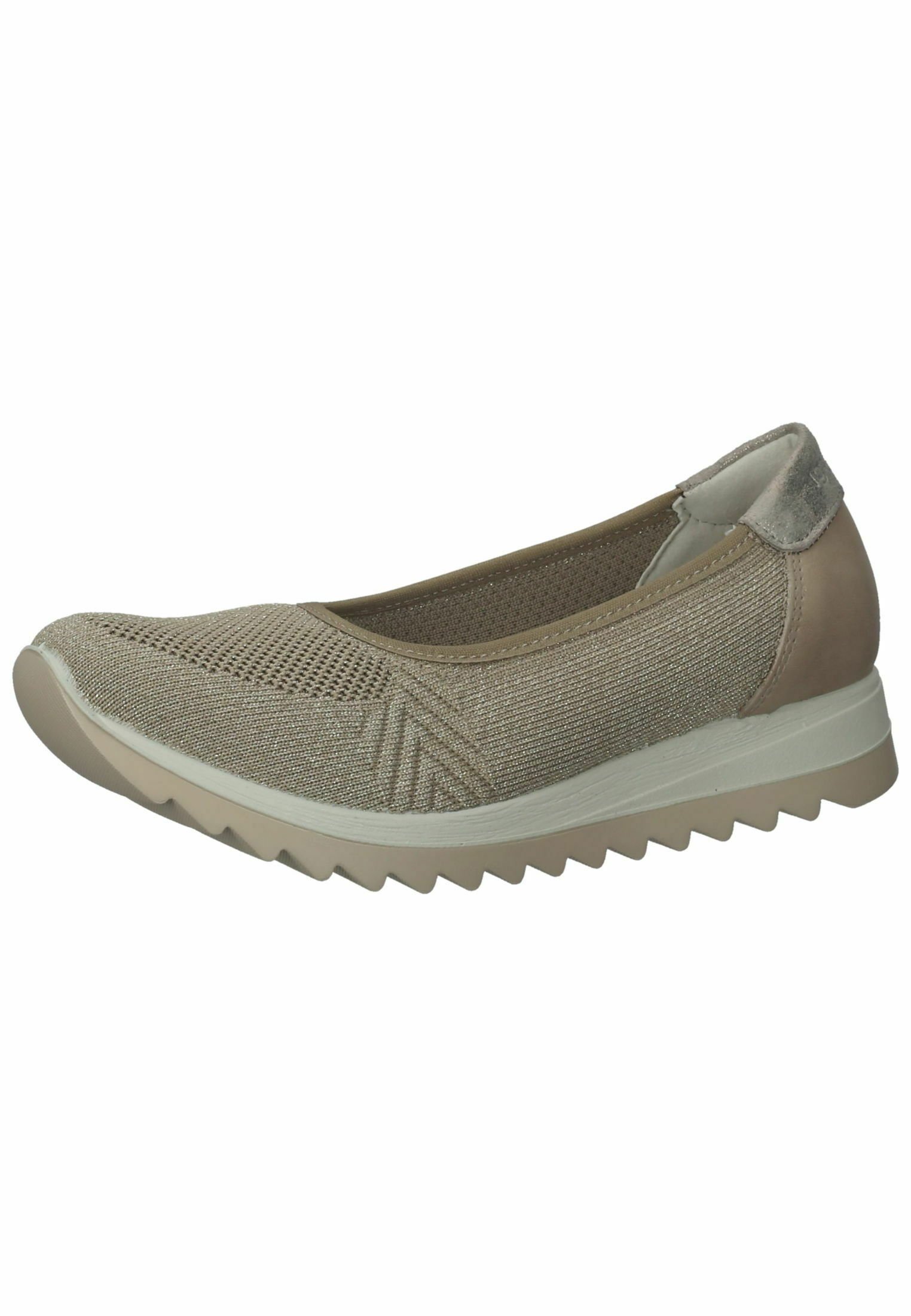 IgI\u0026CO 1660011 Taupe Ballerina Donna tessuto beige effetto bril Taupe -  Scarpe Ballerine Donna 64,90 €