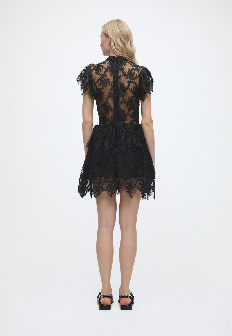 Bardot TARRYN RUFFLE LACE MINI DRESS - Cocktail dress / Party dress - black 