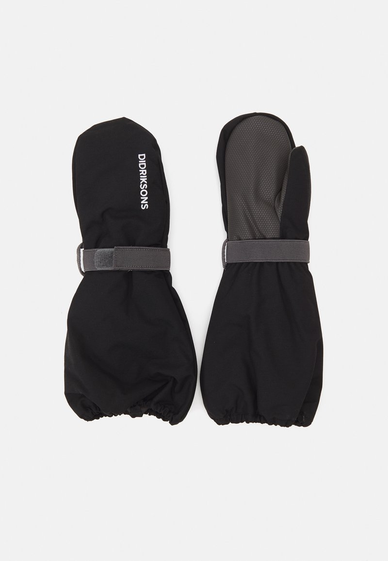 Didriksons BIGGLES MITTEN UNISEX - Palčiaky - black