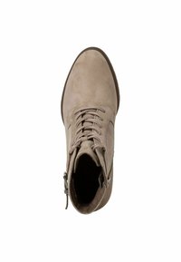 Tamaris Botines con plataforma - taupe nubuc