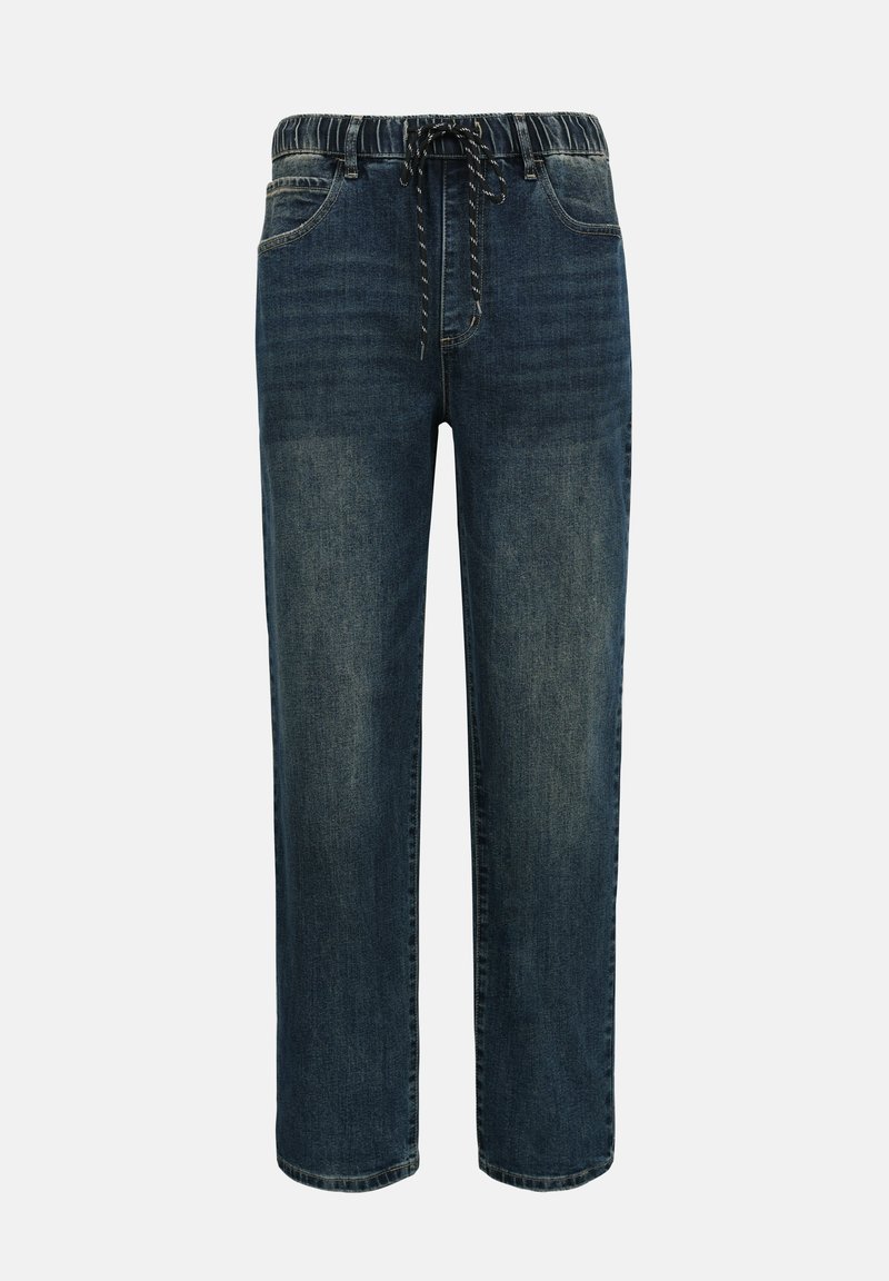 Pier One Relaxed fit jeans donkerblauw