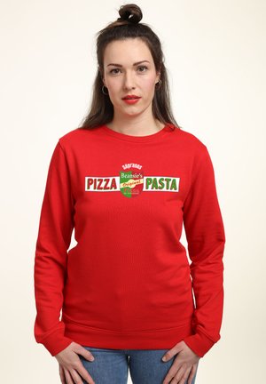 Henry Tiger Sweatshirt - red