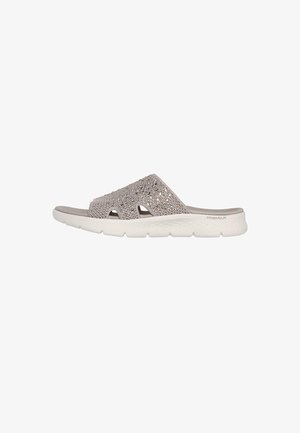 Skechers GO WALK - GLITZ - Muiltjes - taupe