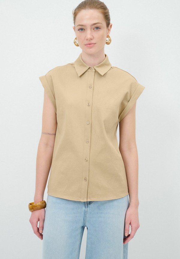 COLLAR - Hemdbluse - camel