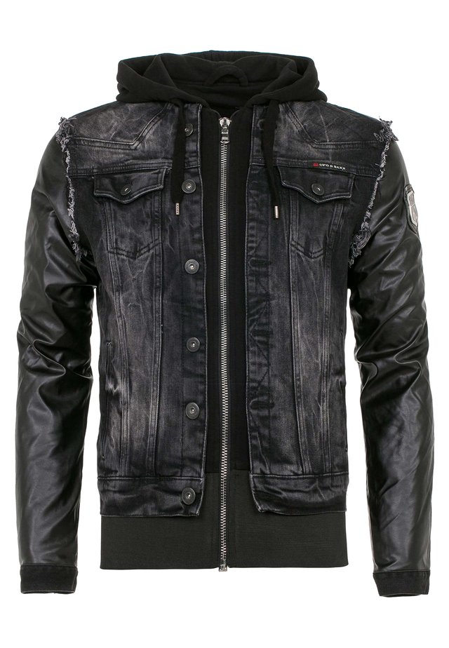 Schwarze Jeansjacken Fur Herren Der Klassiker Im Denim Schrank Zalando