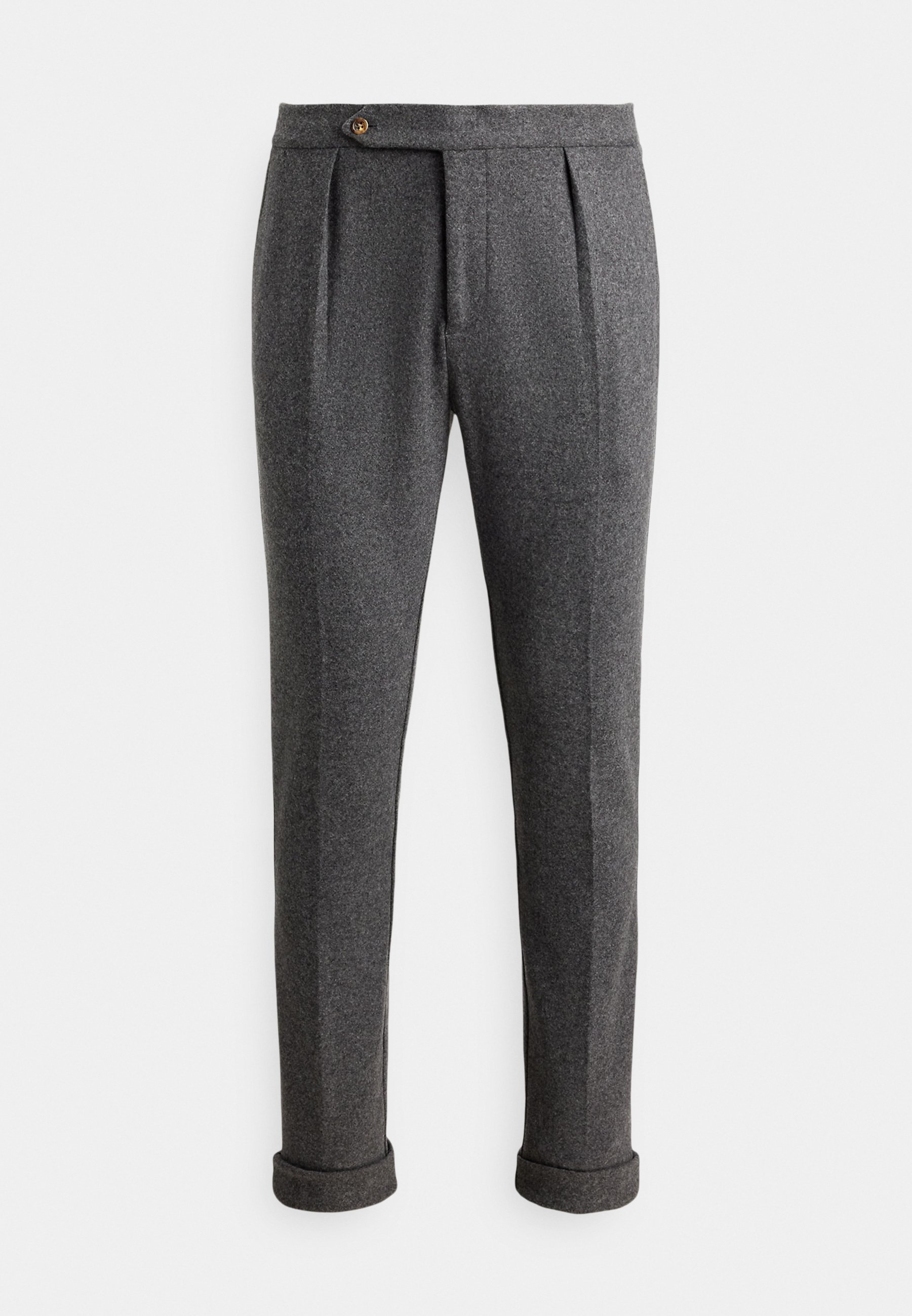 Polo Ralph Lauren KNIT FLANNEL SUIT TROUSER - Trousers - medium Polo Ralph Lauren KNIT FLANNEL SUIT TROUSER - Trousers - medium