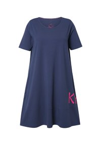 LAURASØN Vestito di maglina - navy blue