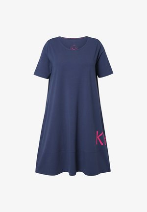 LAURASØN Vestito di maglina - navy blue