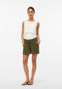 Vero Moda UMSTANDS - Shorts - khaki