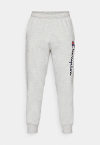 ICONS CUFF PANTS LARGE LOGO - Tracksuit bottoms - grey