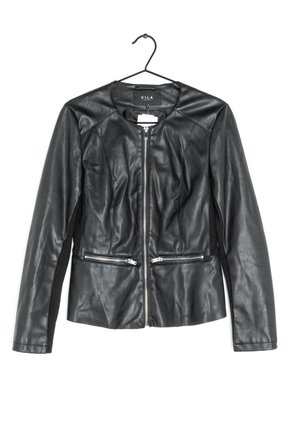 VILA Veste mi-saison - black