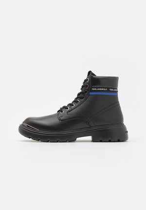 MASON LACE UP BOOT - Bottines à lacets - black