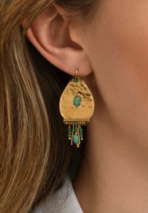 Satellite Paris, DAKOTA - Boucles d'oreilles - vert