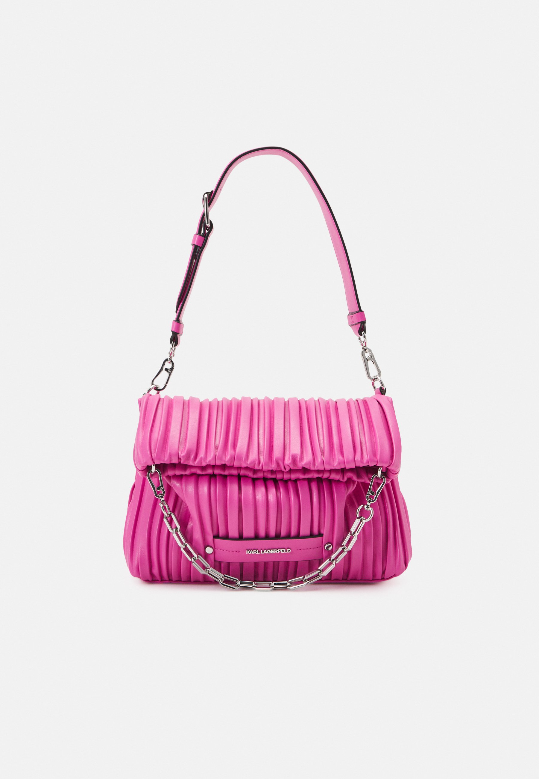 KARL LAGERFELD KUSHION FOLDED - Borsa a mano - gum/fuxia - Zalando.it