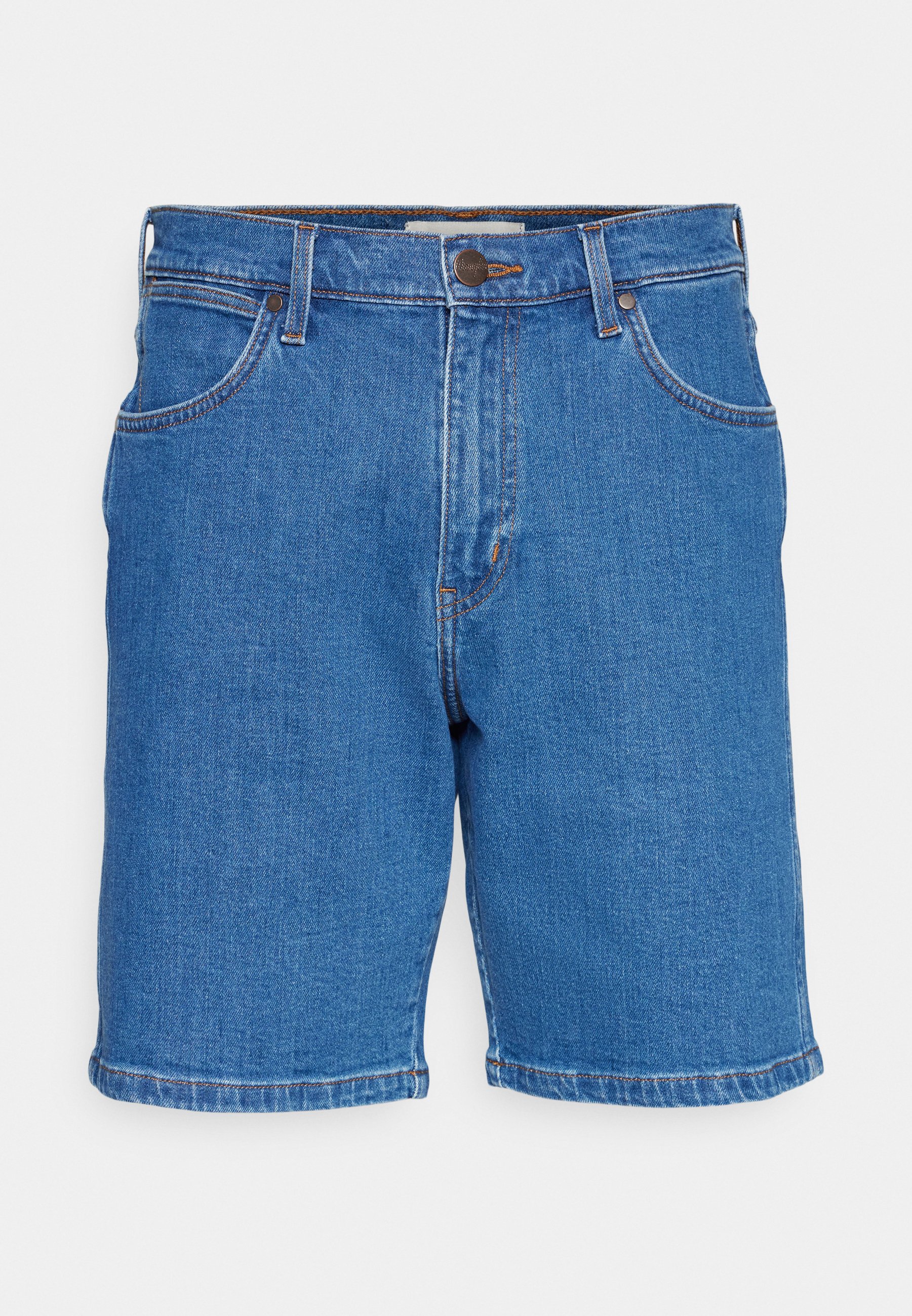 Wrangler - Szorty jeansowe/szaroniebieski - Zalando.pl