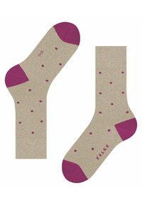 FALKE DOT - Socken - pebble mel