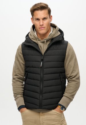 HOODED FUJI PADDED - Weste - black