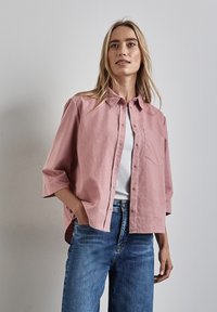 Street One Button-down blouse - rosa