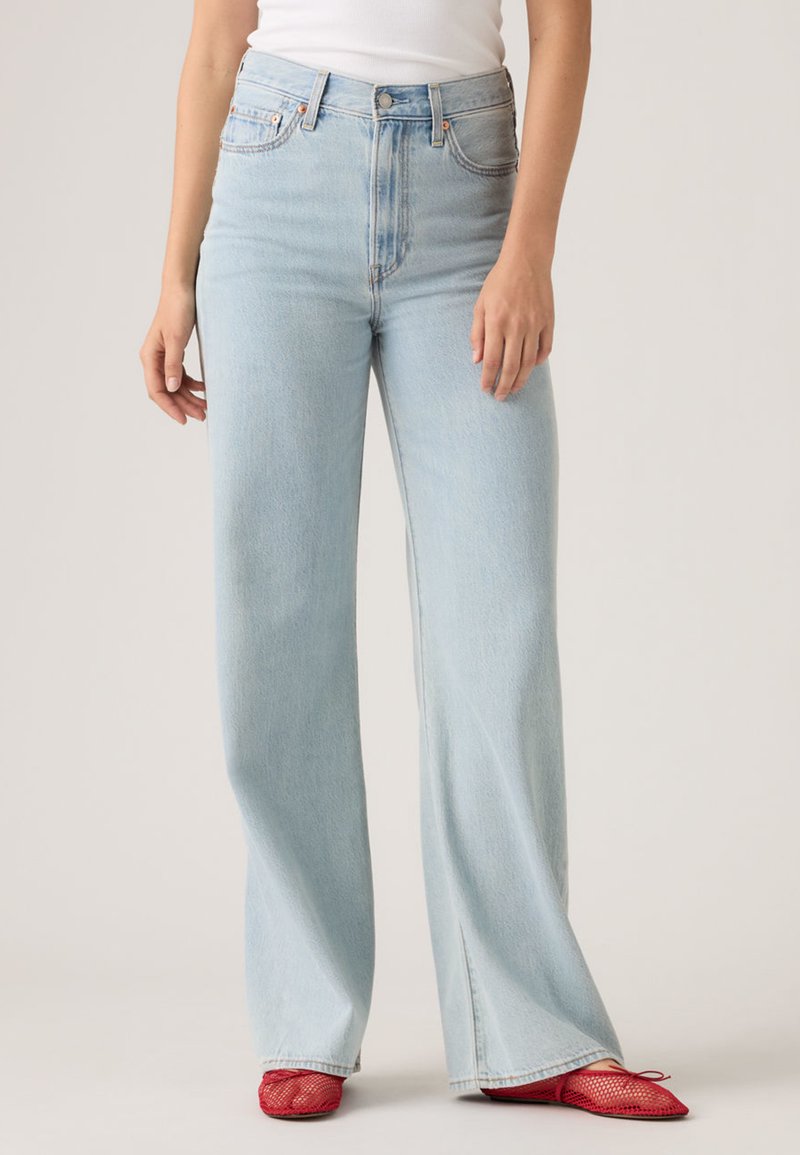 Levi's® RIBCAGE WIDE LEG - Wide leg - of course stone