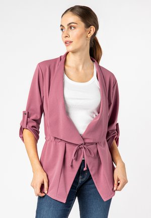 Sublevel Blazer - dark rose