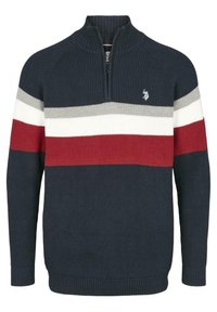 U.S. Polo Assn. Stickad tröja - dark blue