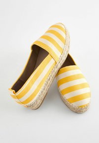 Next FOREVER COMFORT CHUNKY - Espadrillas - yellow white